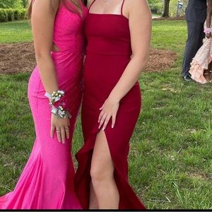 Windsor red formal dress size xs